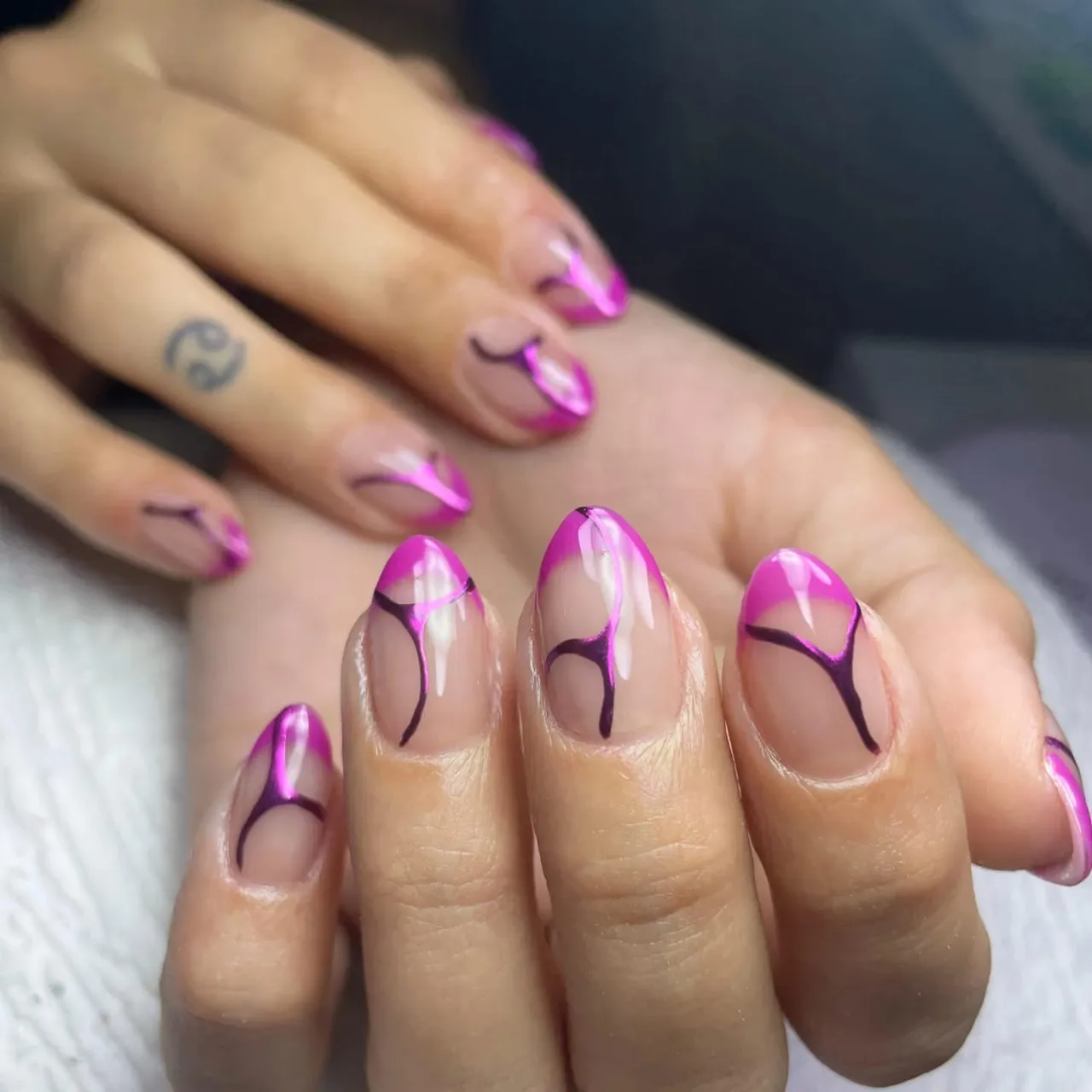 Uñas esculpidas medium