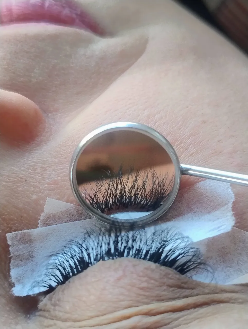 Pestañas pelo por pelo y fibras tecnológicas